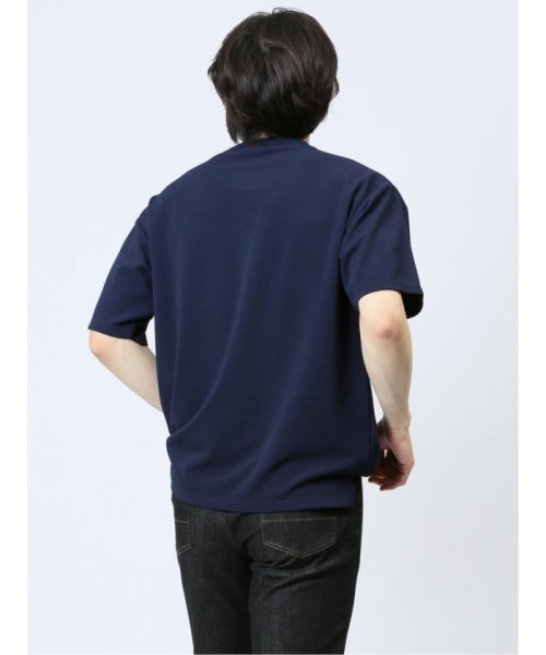 TAKA-Q(タカキュー)/ふくれストライプ クルーネック半袖Tシャツ/img31