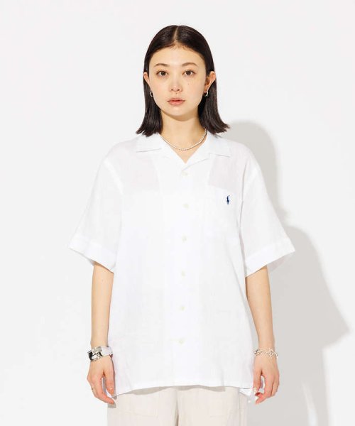 Rouge vif la cle(ルージュヴィフラクレ)/【POLO RALPH LAURENポロラルフローレン】リネン キャンプシャツ/img07