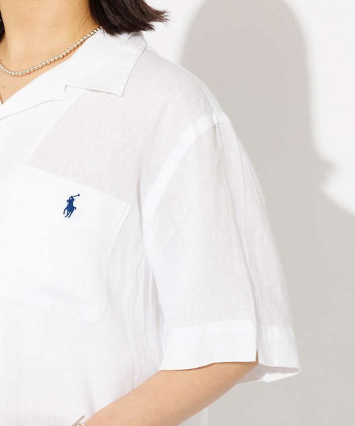 Rouge vif la cle(ルージュヴィフラクレ)/【POLO RALPH LAURENポロラルフローレン】リネン キャンプシャツ/img11