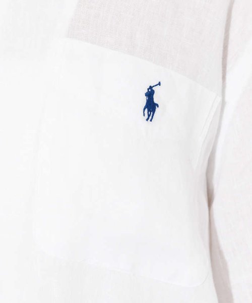 Rouge vif la cle(ルージュヴィフラクレ)/【POLO RALPH LAURENポロラルフローレン】リネン キャンプシャツ/img12