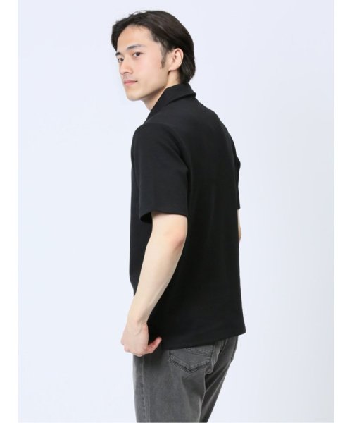 TAKA-Q(タカキュー)/ファスナー使い 半袖ポロシャツ/img01