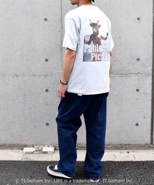 SHIPS any MEN(シップス　エニィ　メン)/【SHIPS any別注】SCREEN STARS: LIFE フランス プリント Tシャツ◇/img13