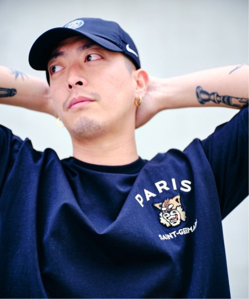 Paris Saint-Germain(Paris SaintGermain)/【Paris Saint－Germain】カレッジロゴ刺しゅう Tシャツ/img20