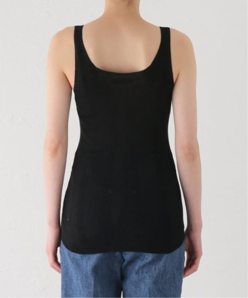 IENA(イエナ)/【UNION LAUNCH/ユニオンランチ】WASHABLE SILK RIB TANK TOP タンクトップ/img04