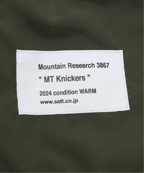 JOURNAL STANDARD(ジャーナルスタンダード)/MOUNTAIN RESEARCH / マウンテンリサーチ MT Knickers MTR3867/img17