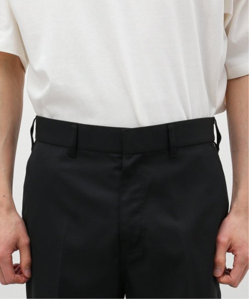 MINAMI ANDERSON / ミナミ アンダーソン MEAT BOYS DINER PANTS 24#05－1010－0 アダム　エ　ロペ/ウーステッド フロントタック ワイド クロップド スラックス / ロングシーズン･･･ S2127504820(16456円)