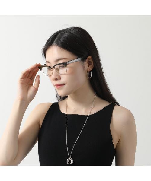 CELINE メガネ CL50026U ブロー型 ハーフリム サーモント CELINE メガネ CL50026U ブロー型 ハーフリム