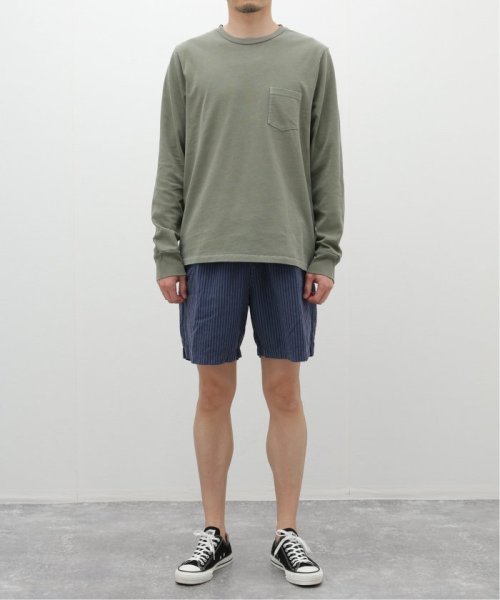 SAVE KHAKI(セイブカーキ)/SAVE KHAKI UNITED / HEMP STRIPLE EASY SHORT/img02