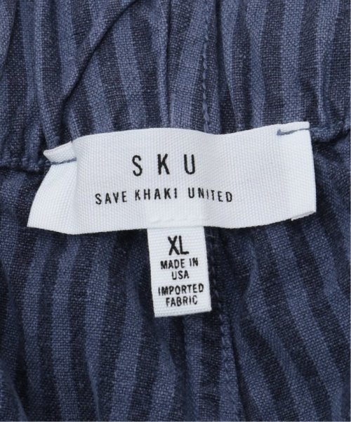 SAVE KHAKI(セイブカーキ)/SAVE KHAKI UNITED / HEMP STRIPLE EASY SHORT/img13