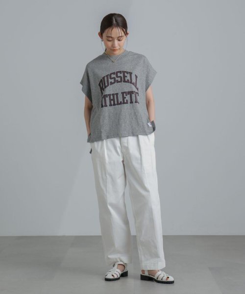 nano・universe(ナノ・ユニバース)/RUSSELL ATHLETIC/Classic Cotton Jersey Shirt/img04