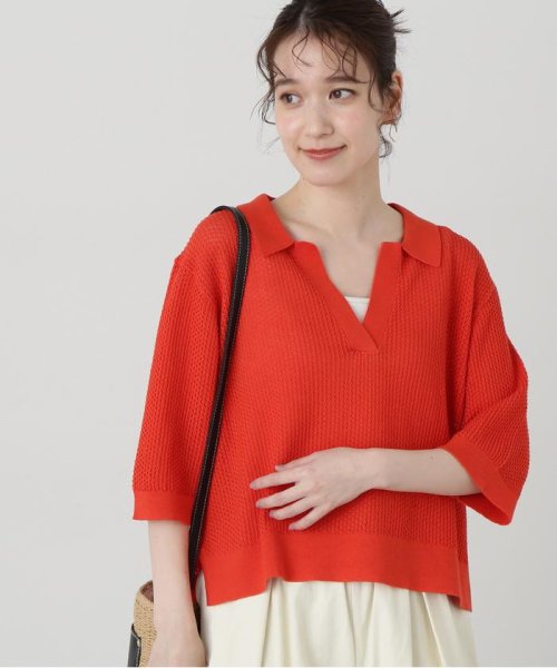 N Natural Beauty Basic(エヌナチュラルビューティベーシック)/メッシュスキッパーニット/img30