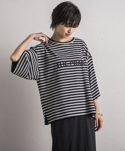 MAYSON GREY(メイソングレイ)/ビンテージライクロゴルーズTシャツ≪手洗い可能≫/img22