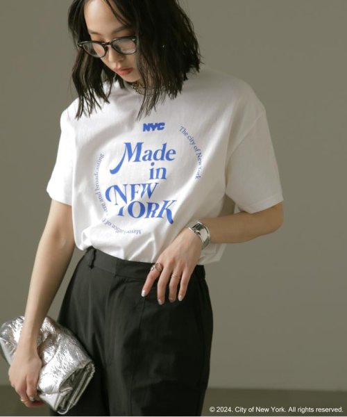 FREE'S MART(フリーズマート)/NYC サークルロゴTシャツ/img03