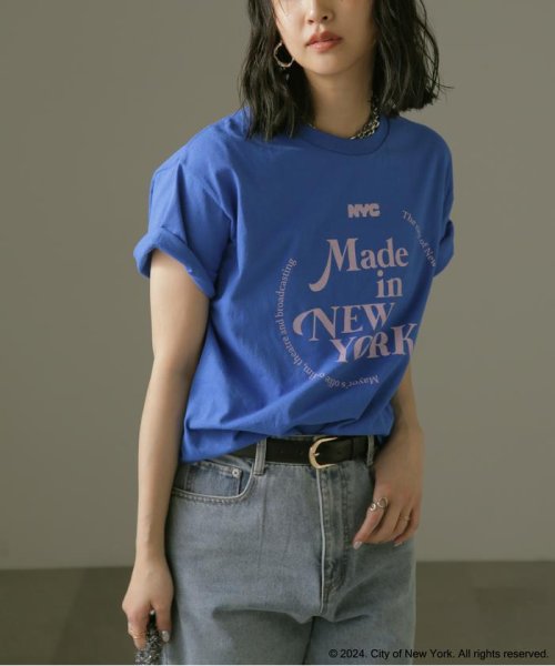 FREE'S MART(フリーズマート)/NYC サークルロゴTシャツ/img14