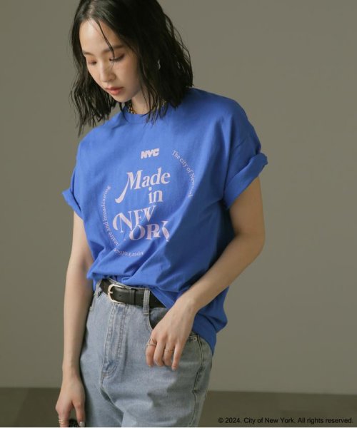 FREE'S MART(フリーズマート)/NYC サークルロゴTシャツ/img16