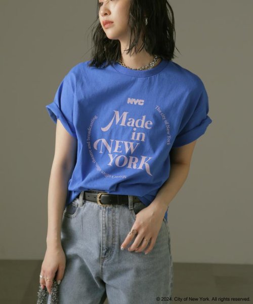 FREE'S MART(フリーズマート)/NYC サークルロゴTシャツ/img17
