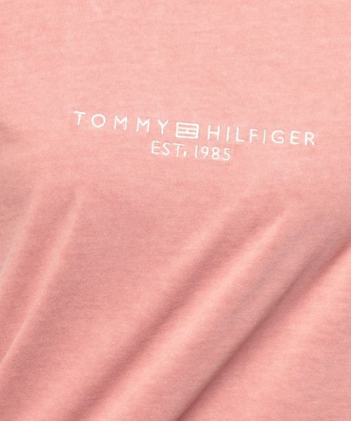 TOMMY HILFIGER(トミーヒルフィガー)/ミュートガーメントダイコープロゴTシャツ/img05