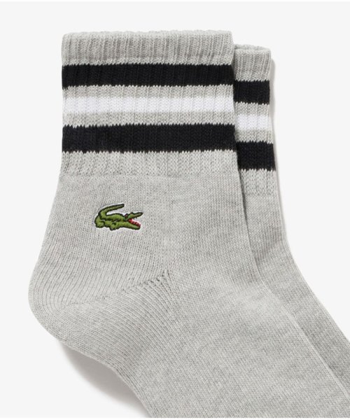 LACOSTE Mens(ラコステ　メンズ)/ラインドアメリブショートソックス（25－27）/img06