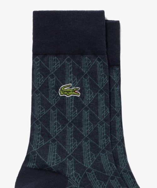 LACOSTE Mens(ラコステ　メンズ)/モノグラムニットソックス(25cm－27cm)/img04