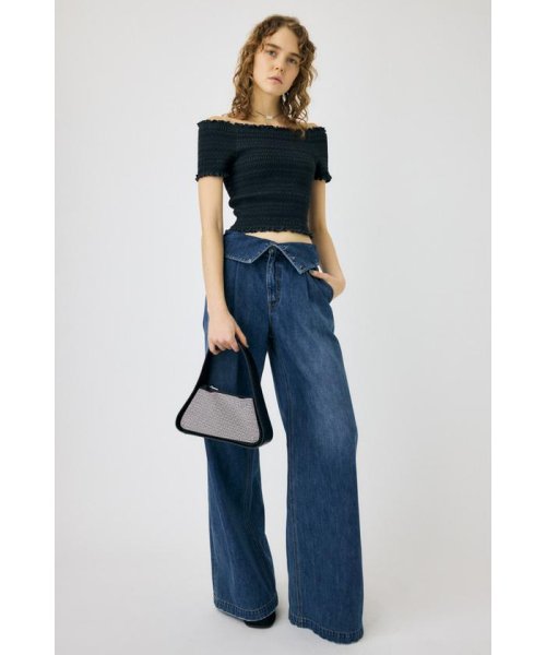 CORSET DESIGN BAGGY(506061868) | マウジー(moussy) - MAGASEEK