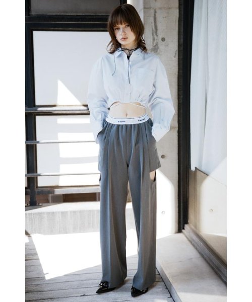SLY(スライ)/SIDE HOLE RELAX TROUSERS/img25