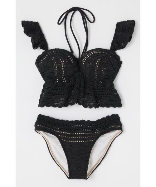 バイカラークロシェバンドゥカップ bikini | 公式の店舗 最後