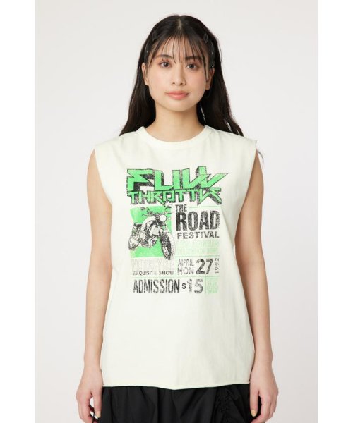 RODEO CROWNS WIDE BOWL(ロデオクラウンズワイドボウル)/G/O FULLTHROTTLE ノースリーブTシャツ/img06