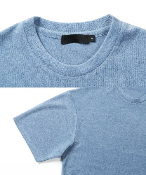 JIGGYS SHOP(ジギーズショップ)/サマーパイルTシャツ / Tシャツ メンズ おしゃれ ひんやり 接触冷感 半袖 カットソー パイル プリント ティーシャツ トップス/img25