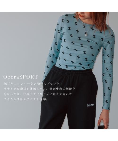 Operasport(オペラスポーツ)/OperaSPORT 長袖 Tシャツ CLAUDETTE UNISEX T－SHIRT B2/img11