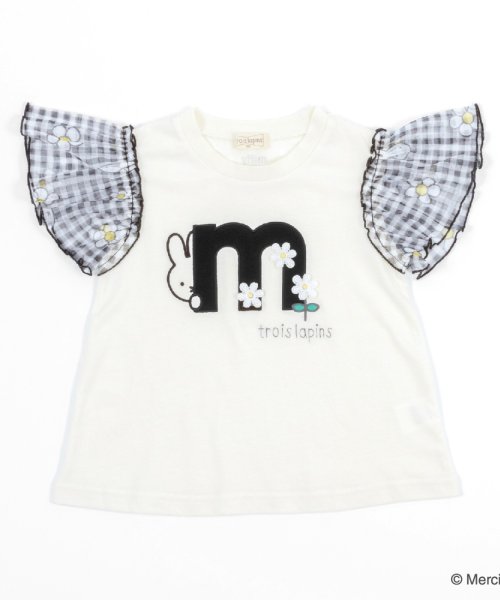troislapins(トロワラパン)/troislapins(トロワラパン)miffy/ミッフィーコラボ 袖チュール半袖Tシャツ(100～130)/img08