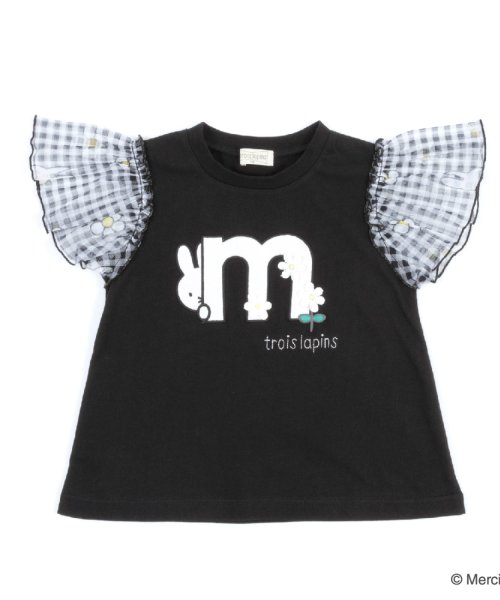 troislapins(トロワラパン)/troislapins(トロワラパン)miffy/ミッフィーコラボ 袖チュール半袖Tシャツ(100～130)/img09