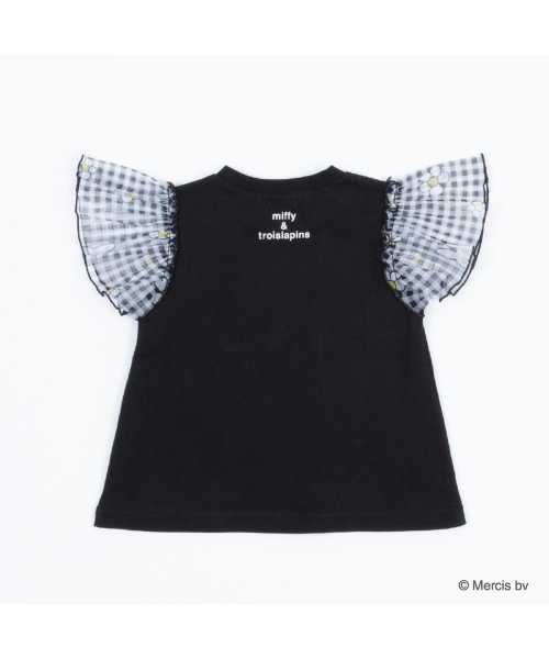 troislapins(トロワラパン)/troislapins(トロワラパン)miffy/ミッフィーコラボ 袖チュール半袖Tシャツ(100～130)/img10