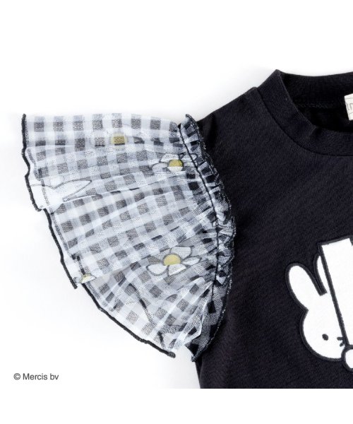 troislapins(トロワラパン)/troislapins(トロワラパン)miffy/ミッフィーコラボ 袖チュール半袖Tシャツ(100～130)/img16
