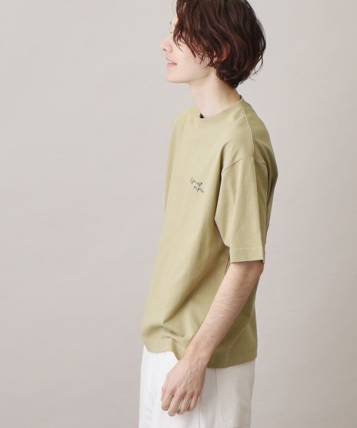 THE SHOP TK(ザ　ショップ　ティーケー)/【サスティナブル素材】FRESH NATUREデザイン刺繍Tシャツ プリント/img39