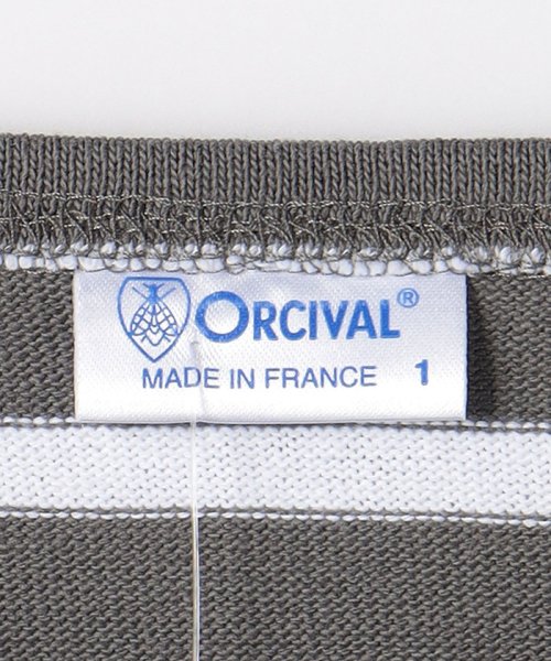 green label relaxing(グリーンレーベルリラクシング)/＜ORCIVAL＞6分袖 コットン LOURD ボーダー プルオーバー カットソー/img23