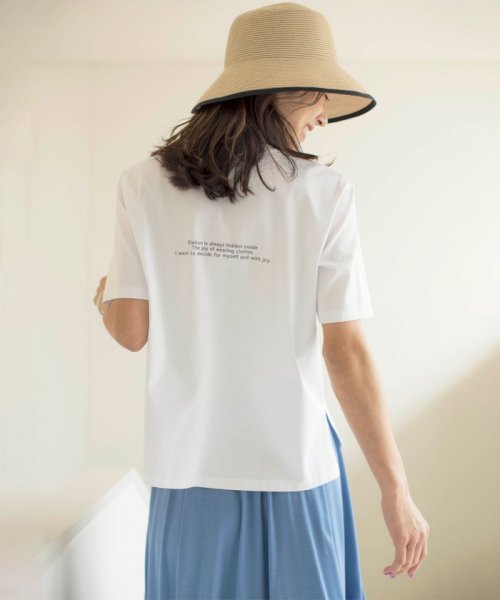 J.PRESS LADIES（LARGE SIZE）(J．プレス　レディス（大きいサイズ）)/ロゴ Tシャツ/img02