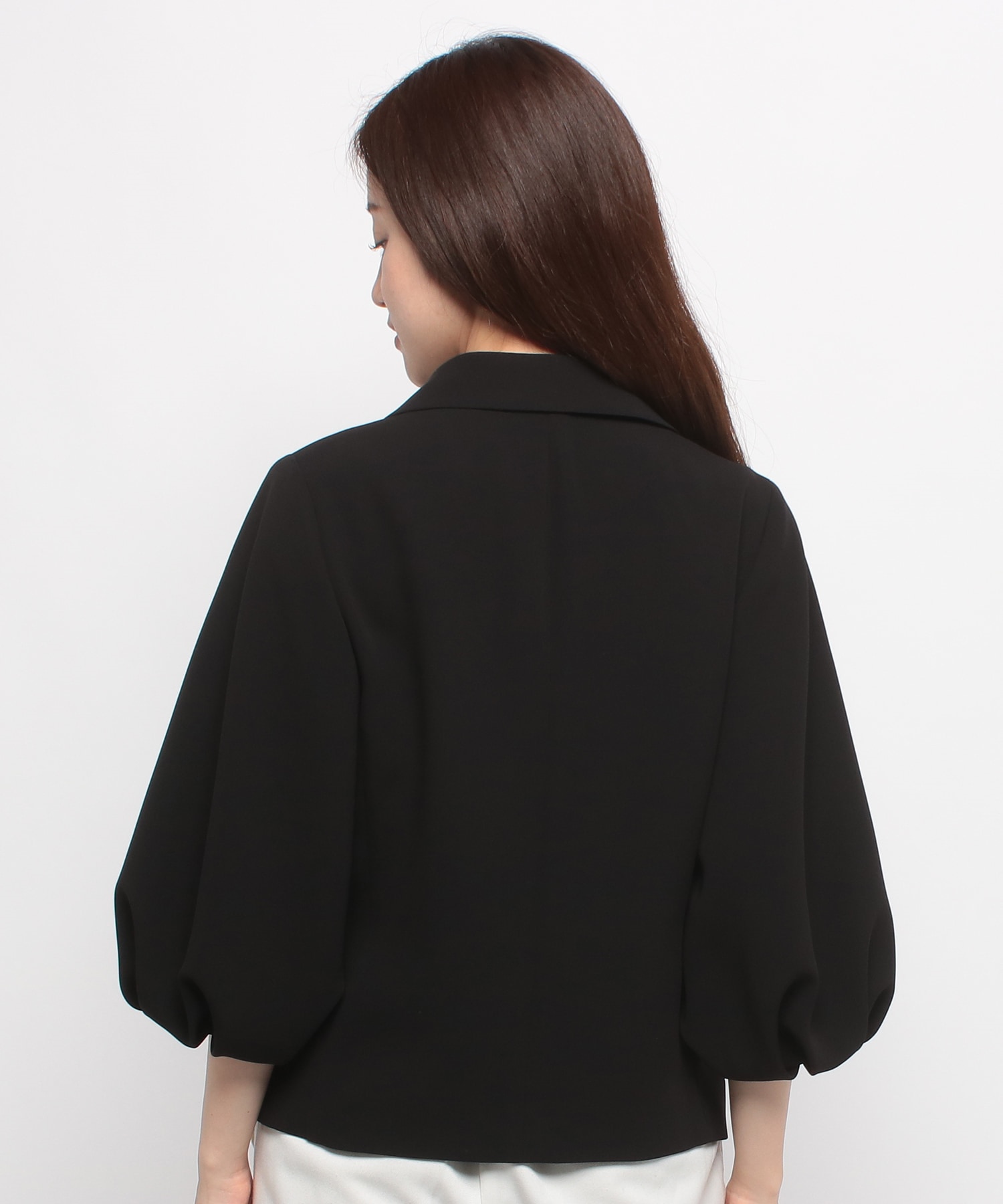 RICCA Pachman バルーンスリーブ ジャケット 産ん 黒