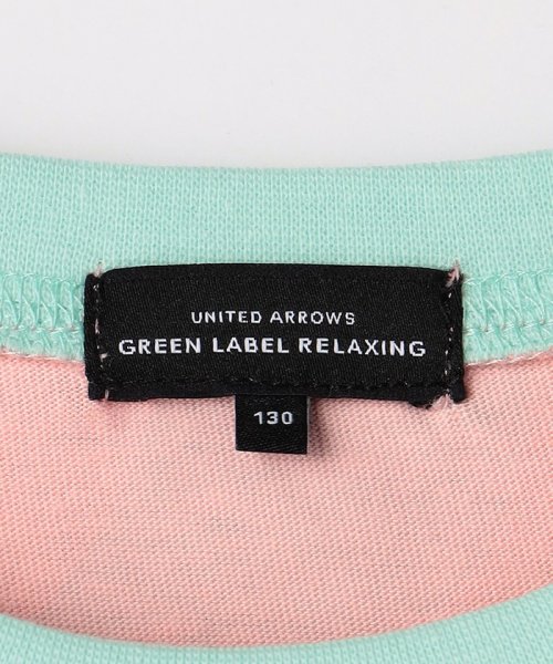 green label relaxing （Kids）(グリーンレーベルリラクシング（キッズ）)/ナミナミ リンガーTシャツ 100cm－130cm/img17