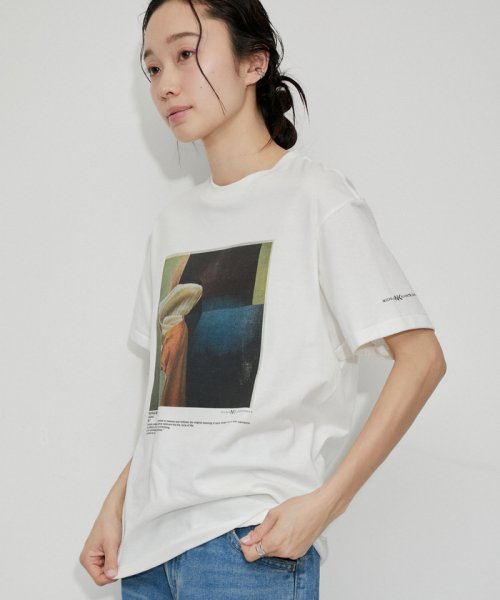 ADAM ET ROPE'(アダム　エ　ロペ)/【JANE SMITH(ジェーンスミス)】NICOLA KLOOSTERMAN ABSTRACT S/S T－SHIRT/img05