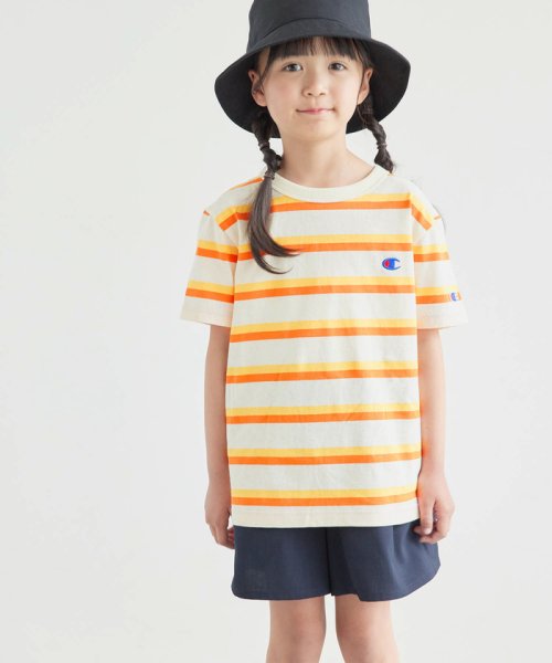 ROPE' PICNIC　KIDS(ロぺピクニックキッズ)/【KIDS】【Champion/チャンピオン】BASIC BORDER JERSEY/img04