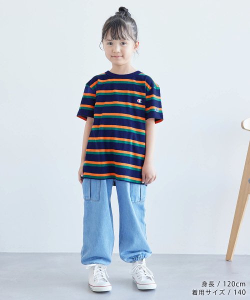 ROPE' PICNIC　KIDS(ロぺピクニックキッズ)/【KIDS】【Champion/チャンピオン】BASIC BORDER JERSEY/img09