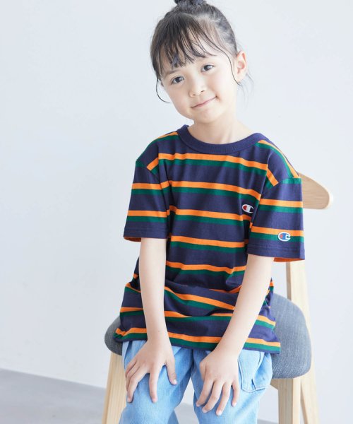 ROPE' PICNIC　KIDS(ロぺピクニックキッズ)/【KIDS】【Champion/チャンピオン】BASIC BORDER JERSEY/img10