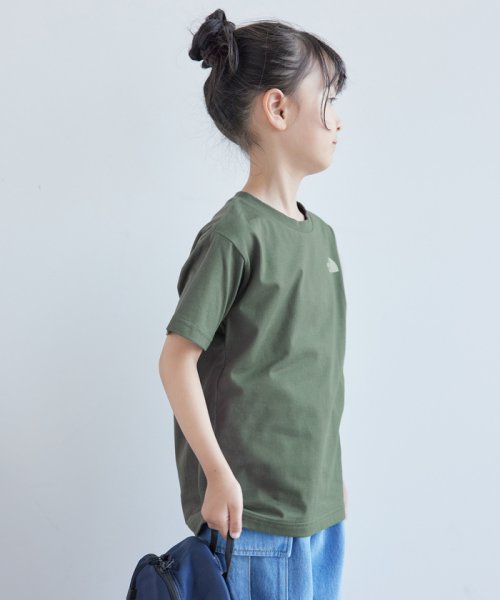 ROPE' PICNIC　KIDS(ロぺピクニックキッズ)/【KIDS】【THE NORTH FACE/ザ ノースフェイス】バックスクエアロゴTシャツ/UVケア/img09