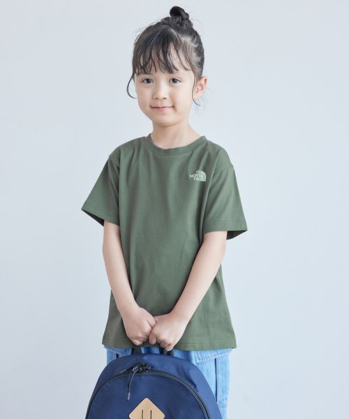 ROPE' PICNIC　KIDS(ロぺピクニックキッズ)/【KIDS】【THE NORTH FACE/ザ ノースフェイス】バックスクエアロゴTシャツ/UVケア/img11