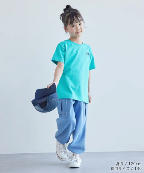 ROPE' PICNIC　KIDS(ロぺピクニックキッズ)/【KIDS】【THE NORTH FACE/ザ ノースフェイス】バックスクエアロゴTシャツ/UVケア/img12