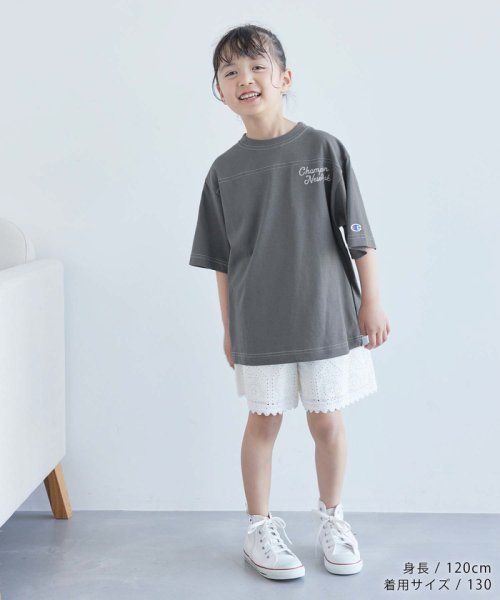 ROPE' PICNIC　KIDS(ロぺピクニックキッズ)/【KIDS】【Champion/チャンピオン】SHORT SLEEVE BACK LOGO Tシャツ/img01