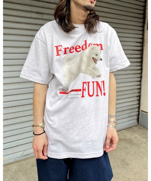 RAD CHAMP(ラッドチャンプ)/FREEDOM FUN シートプリントTシャツ/img01