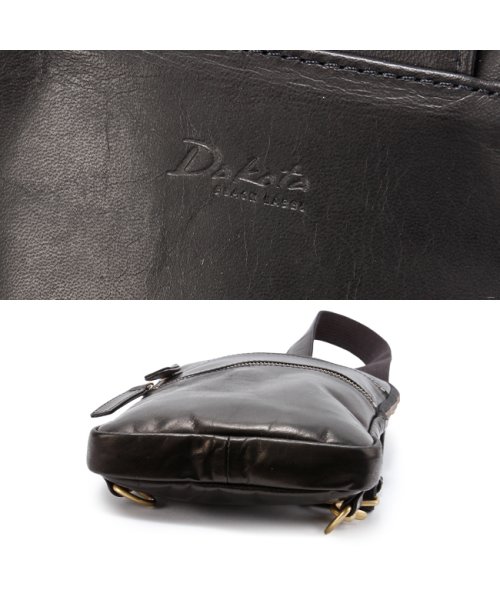 Dakota BLACK LABEL(ダコタブラックレーベル)/ダコタ ブラックレーベル ボディバッグ ワンショルダーバッグ メンズ 軽量 薄型 縦型 日本製 Dakota BLACK LABEL ホースト3 1623802/img15