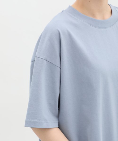 Honeys(ハニーズ)/半袖ビッグＴシャツ Tシャツ ゆったり ゆる レディース 丸首 くすみカラー 無地 /img27