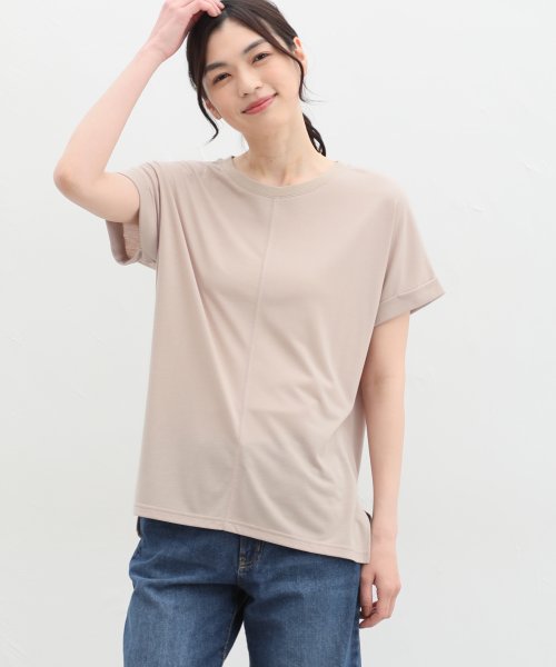 Honeys(ハニーズ)/汗ジミ軽減ドルマンＴ Tシャツ カットソー 半袖 汗じみ 防止 服 目立たない /img25